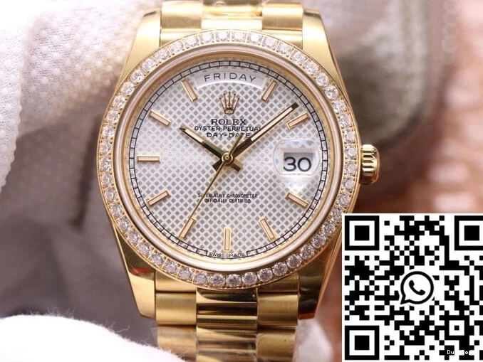 EW Day-Date Factory M228348RBR-0005 Rolex Dial Silver 0128